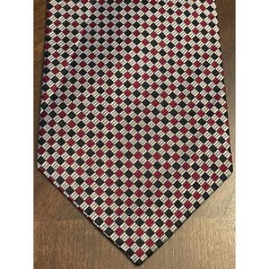 Von Maur, Hand Made, 100% Silk, Men’s Neck Tie, Made In Usa